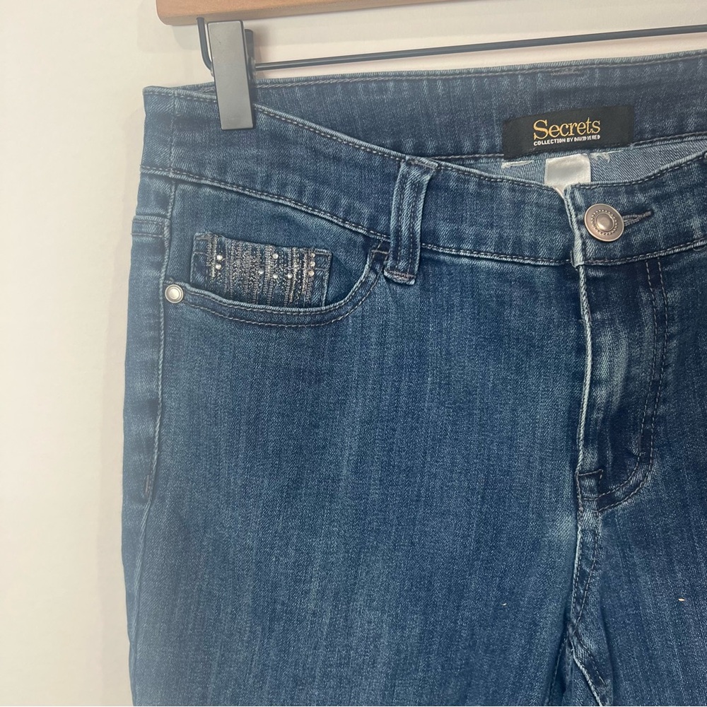Secrets by David Vered Embellished Denim Jeans